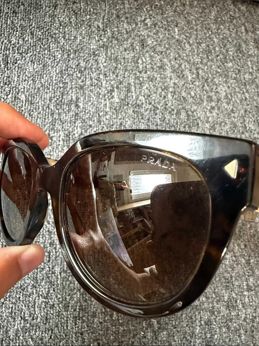 PRADA Sunglasses Tortoise Shell SPR 170 - 54-22-140 Made in Italy - Picture 7 of 12